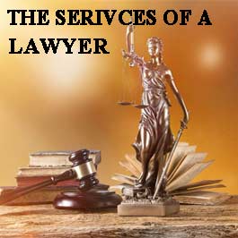 The services of a lawyer